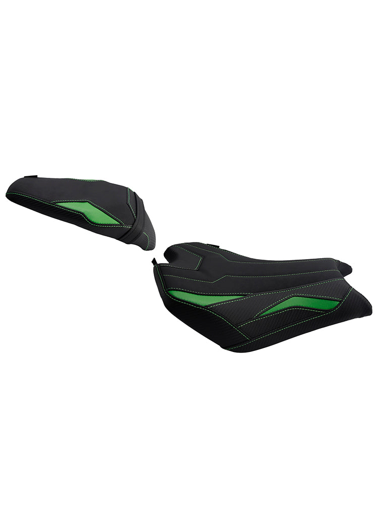 Driver&Passenger Seat Rear Cushion Green1 For Kawasaki Ninja Z900 Zr900-F 2025-