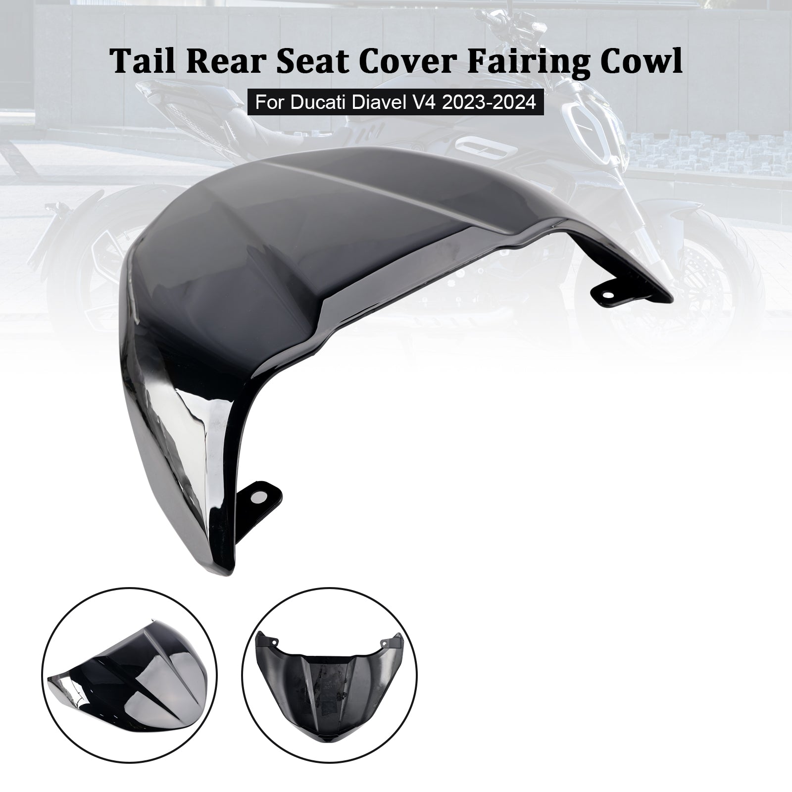 Capot de carénage de couverture de siège arrière Ducati Diavel V4 2023-2024