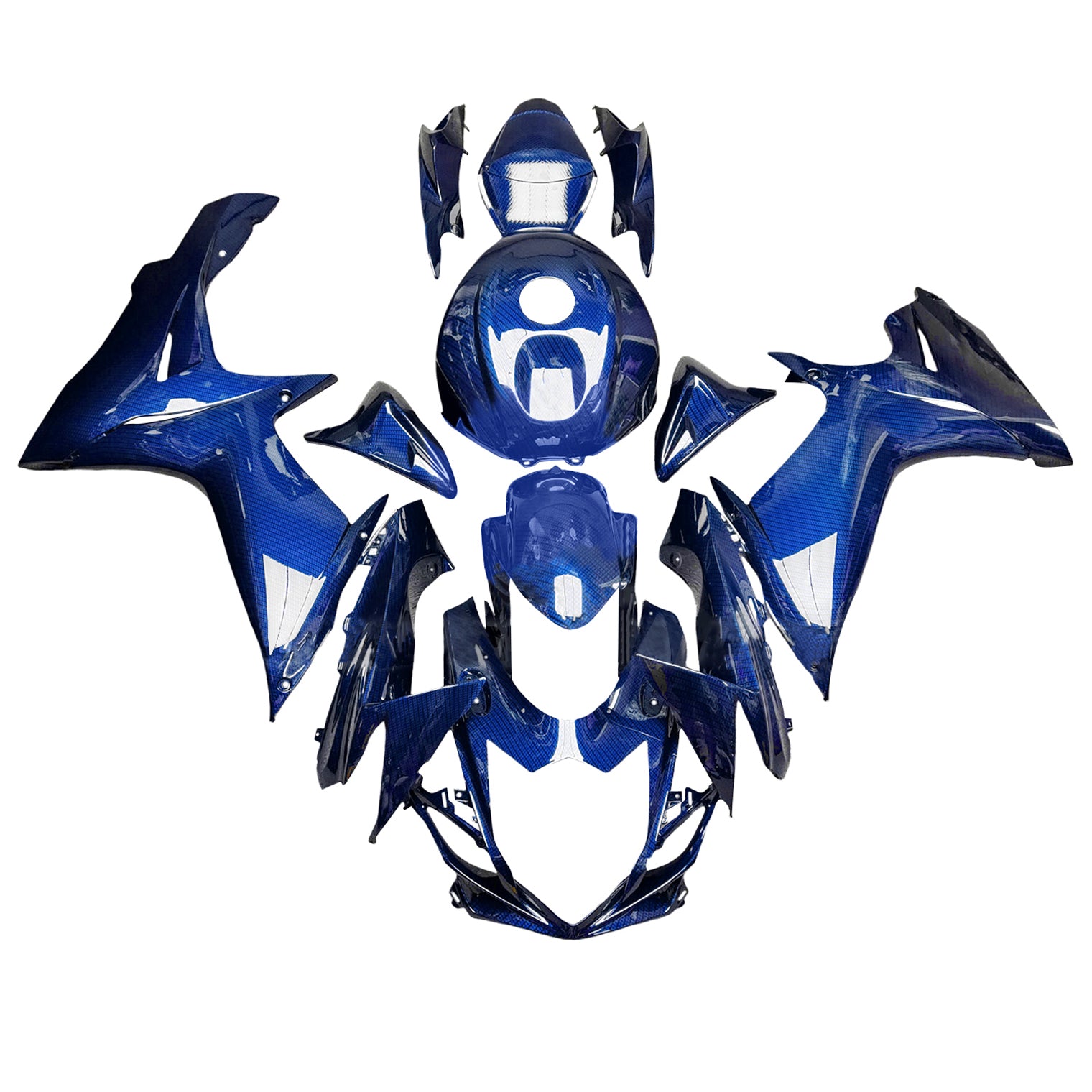 Kit de carenagem injeção Absos de plástico para Suzuki GSXR 600/750 2011-2025 K11