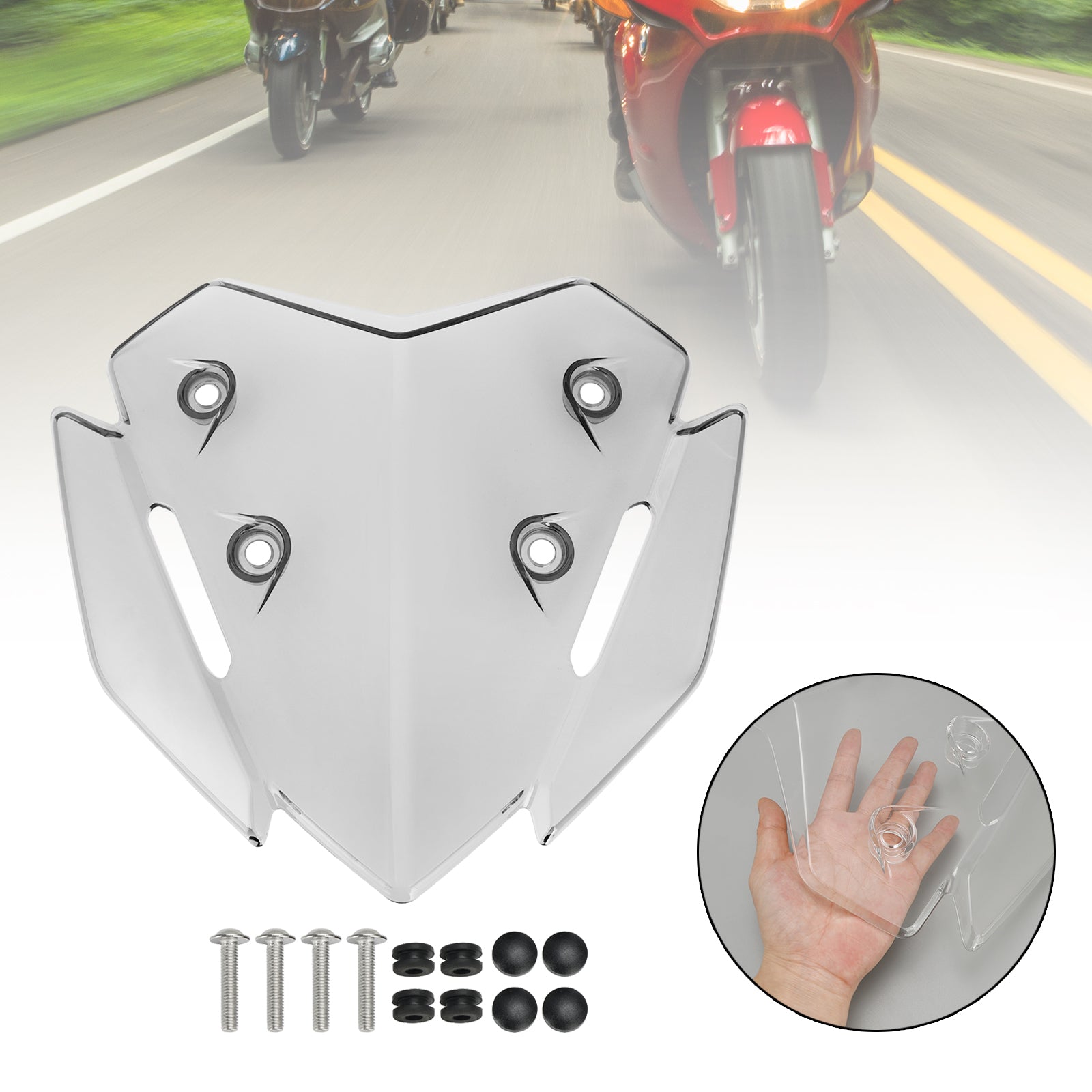 2023 YAMAHA X-MAX 300 ABS Motorcycle Windshield WindScreen