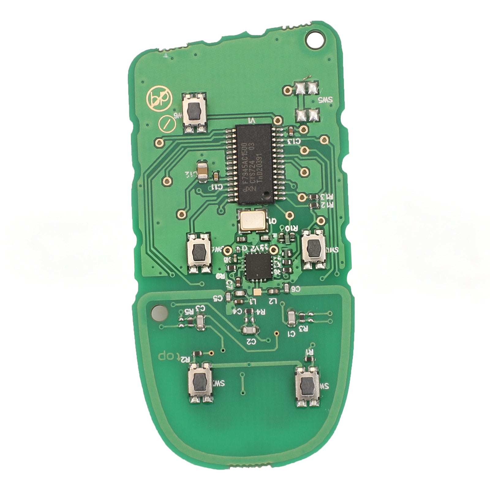 5 Button Car Key Fob M3N40821302 433Mhz ID46 Chip For Jeep Grand Cherokee 2014-2020
