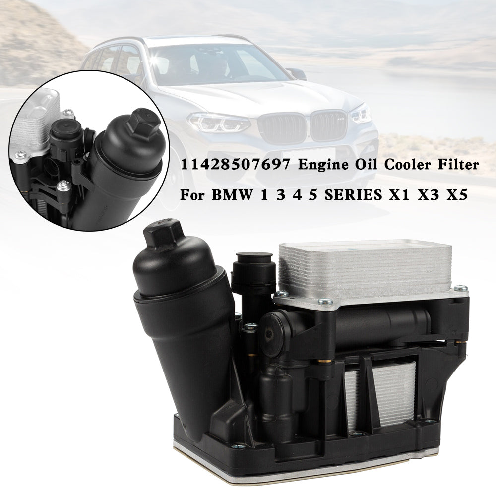 2007-2012 BMW 3-serie E91 318d 2.0 Estate motoroliekoelerfilter 11428507697