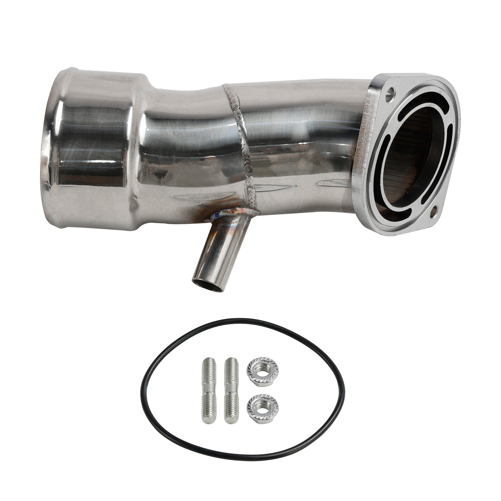 2020-2022 GM 6.6L Duramax L5P Stainless Steel 3.5 Inch Intake Horn