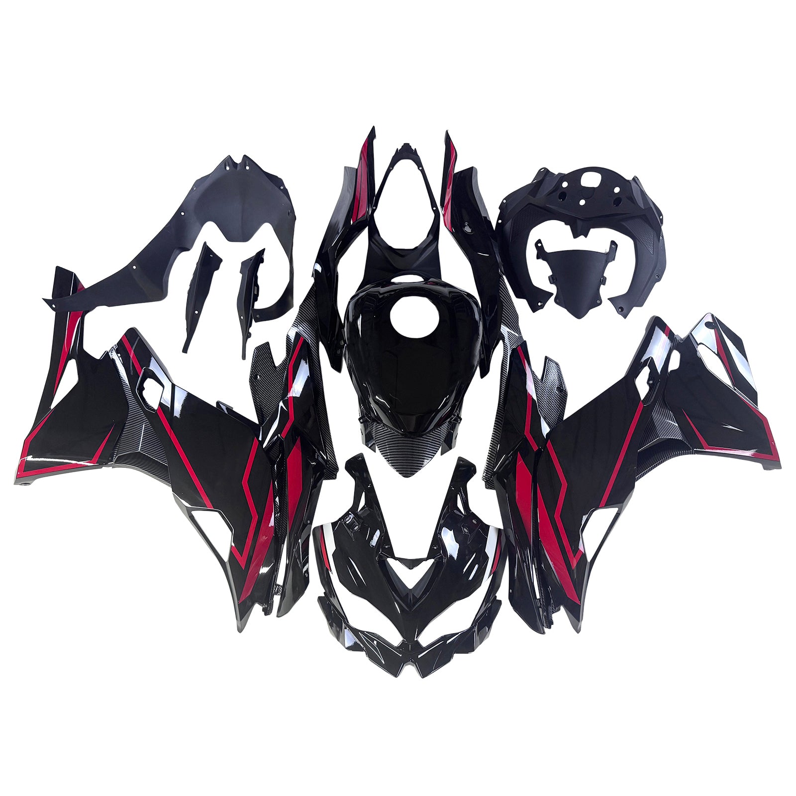 Injection Fairing Kit fit For Kawasaki Ninja ZX-25R ZX-4R ZX-4RR 2019-2025