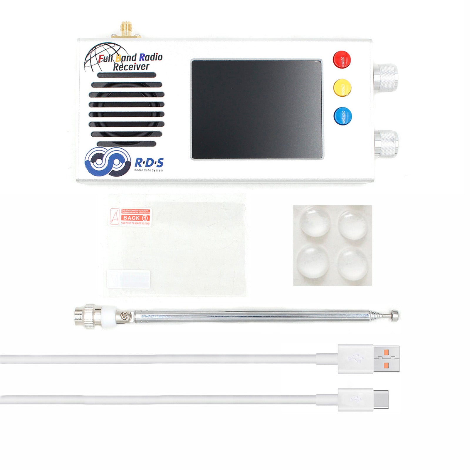 Récepteur radio FM/MW/ondes courtes HF/LW pleine bande V1.18 TEF6686 de deuxième génération