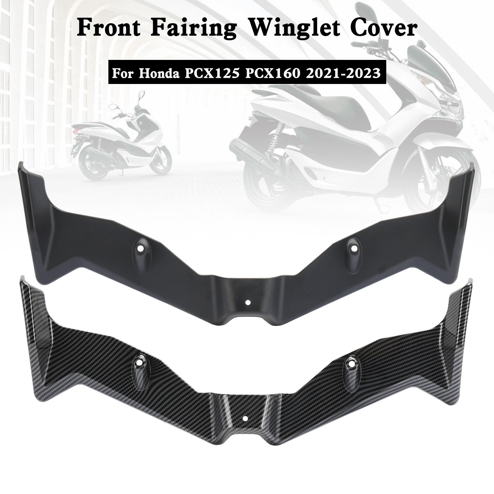 2021-2023 Honda Pcx125 Pcx160 Voorkuip Aerodynamische Winglet Cover Duurzaam