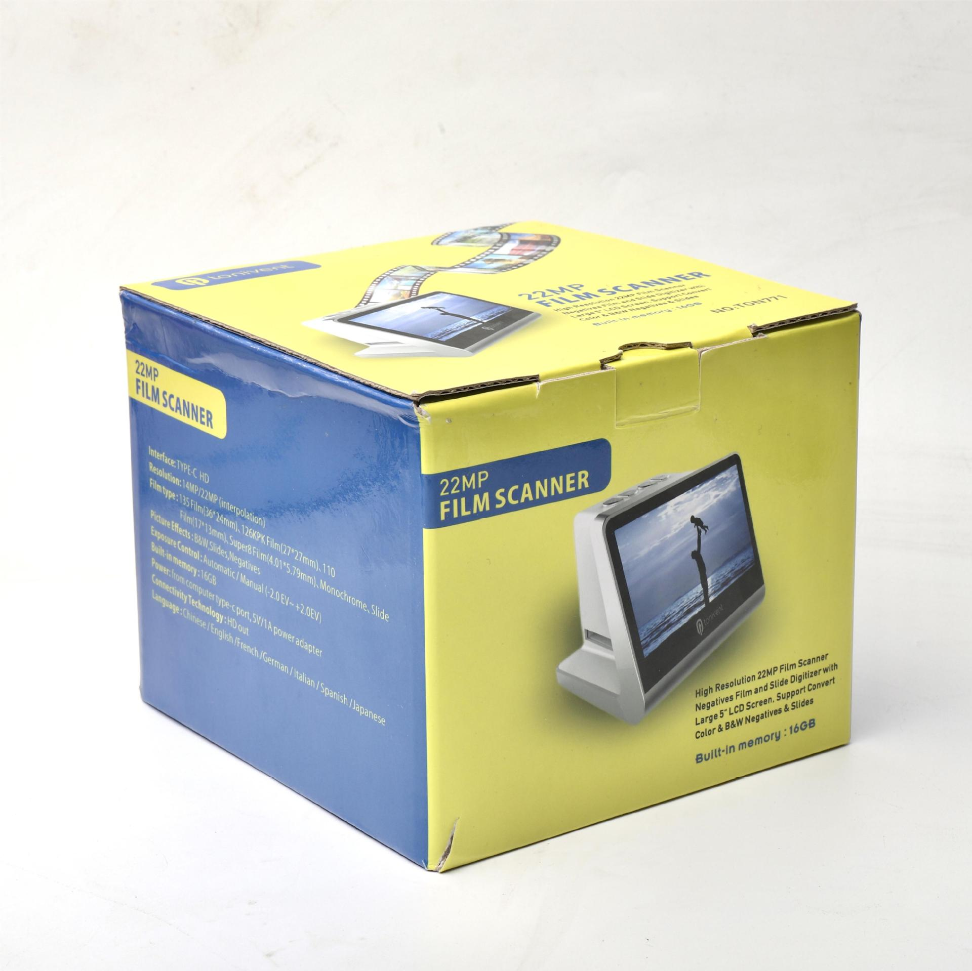 5" 14MP 22MP Film Scanner Converts 126KPK/135/110/Super 8 HD Pixel Film Scanner