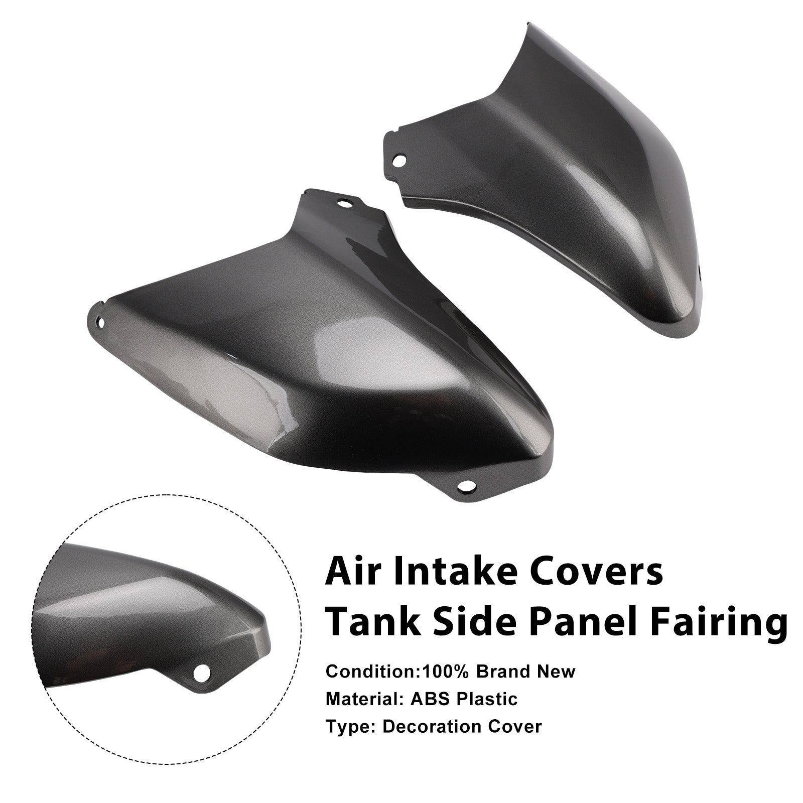 Air Intake Covers Tank Side Panel Fairing For Kawasaki Z900 2025-2026