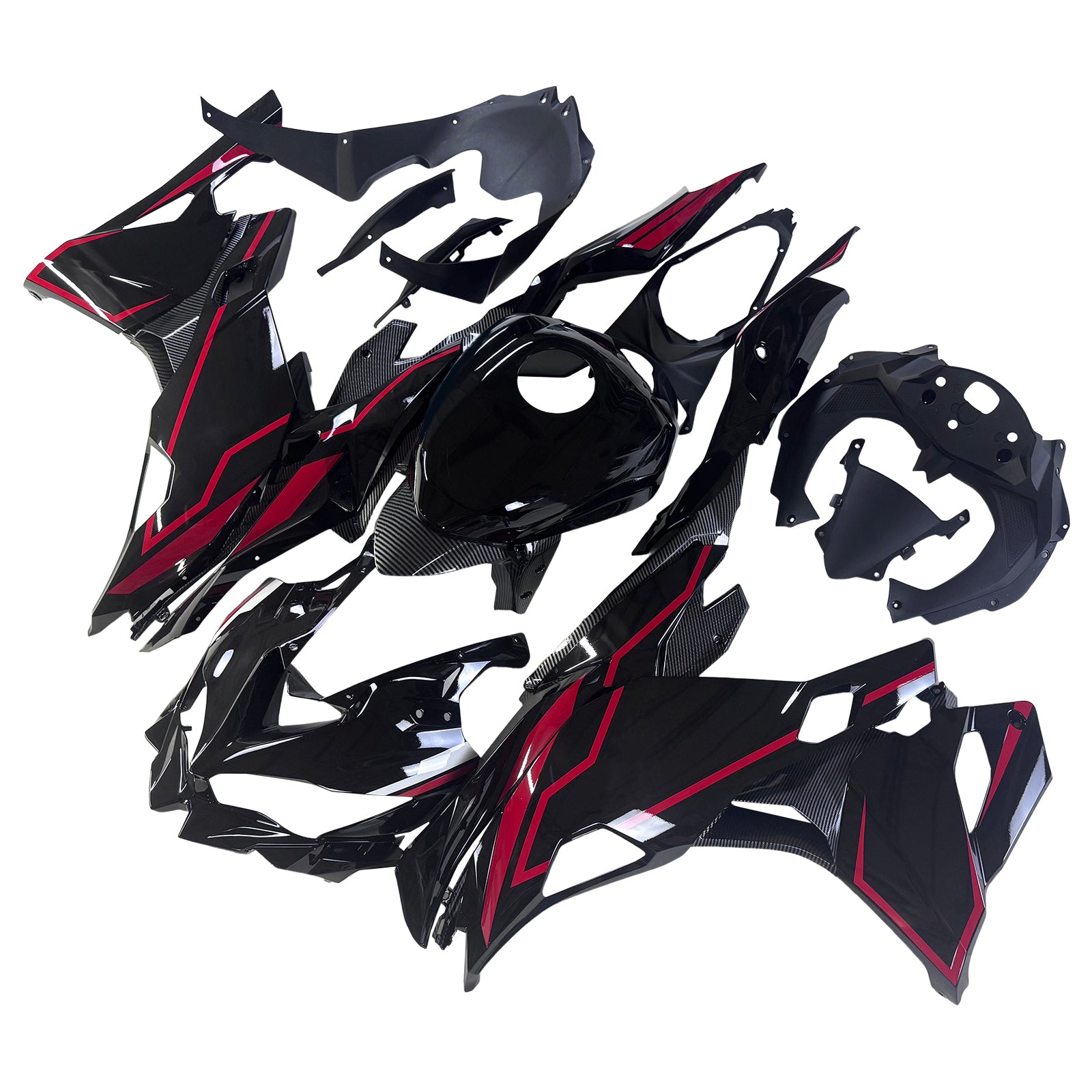 Injection Fairing Kit fit For Kawasaki Ninja ZX-25R ZX-4R ZX-4RR 2019-2025