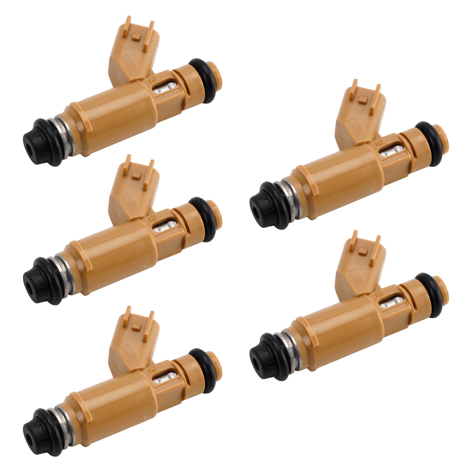 5Pcs Fuel Injector For Volvo S40 V50 C30 B5244S4 2.4L I5 2004-2010 8627815