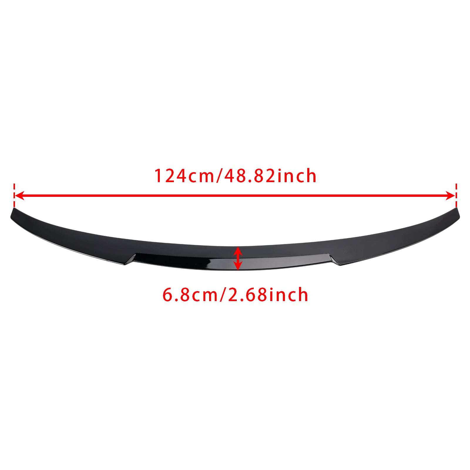 Gloss Black Rear Boot Spoiler For BMW 4 Series G26 Gran Coupe 21-25 M4 Style