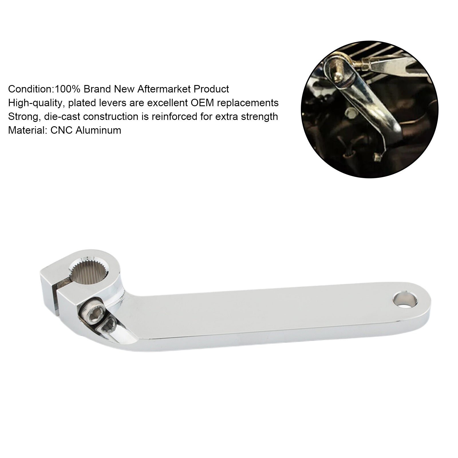 1602-0868 Innerskiftstångsarmspaken för väg King flh flt flrt 84-19