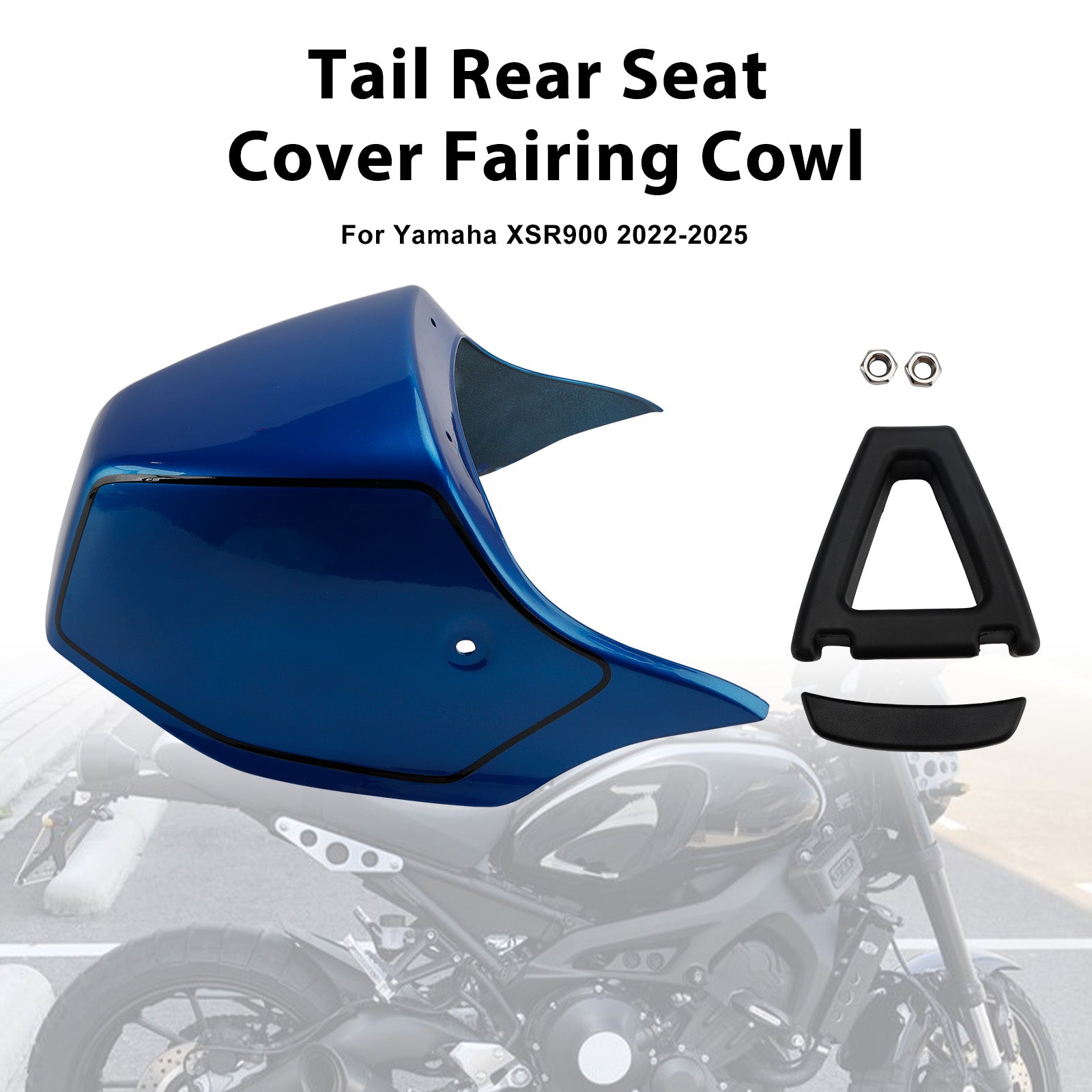 Housse de carénage de siège arrière pour Yamaha XSR900 2022 – 2025