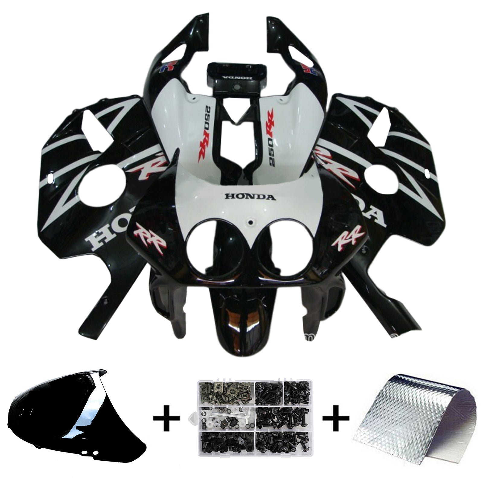 1990-1998 Honda CBR250RR MC22 Injection Fairing Kit Bodywork Plastic ABS