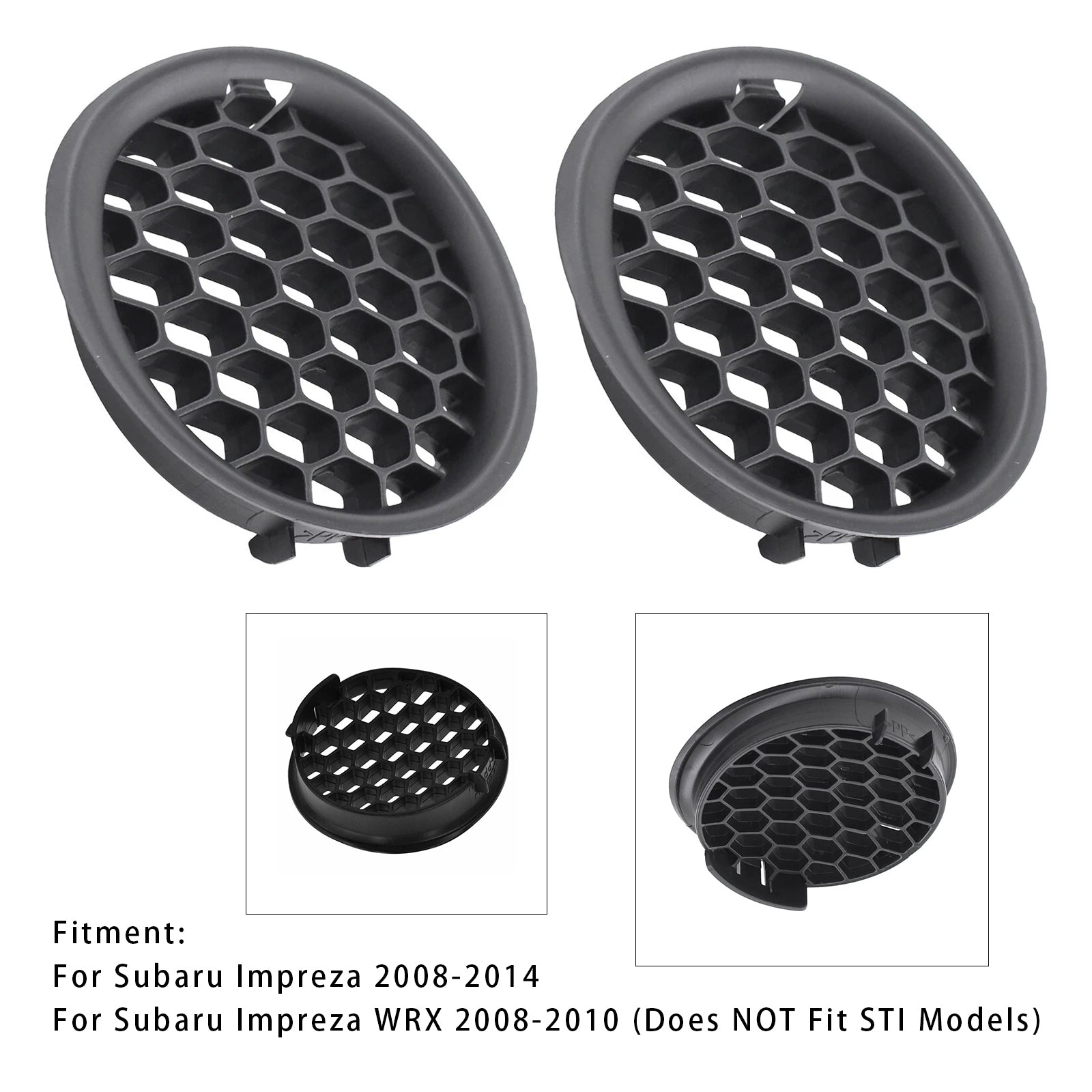 Kombinera dimljusskyddsgaller för Subaru Impreza 2008-2014 57731FG200