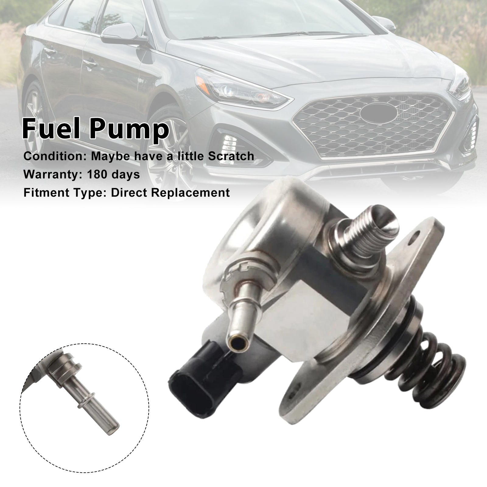 Bomba de combustible de alta presión 35320-2E610 compatible con Hyundai Sonata Optima K5 2,0 2016-2019