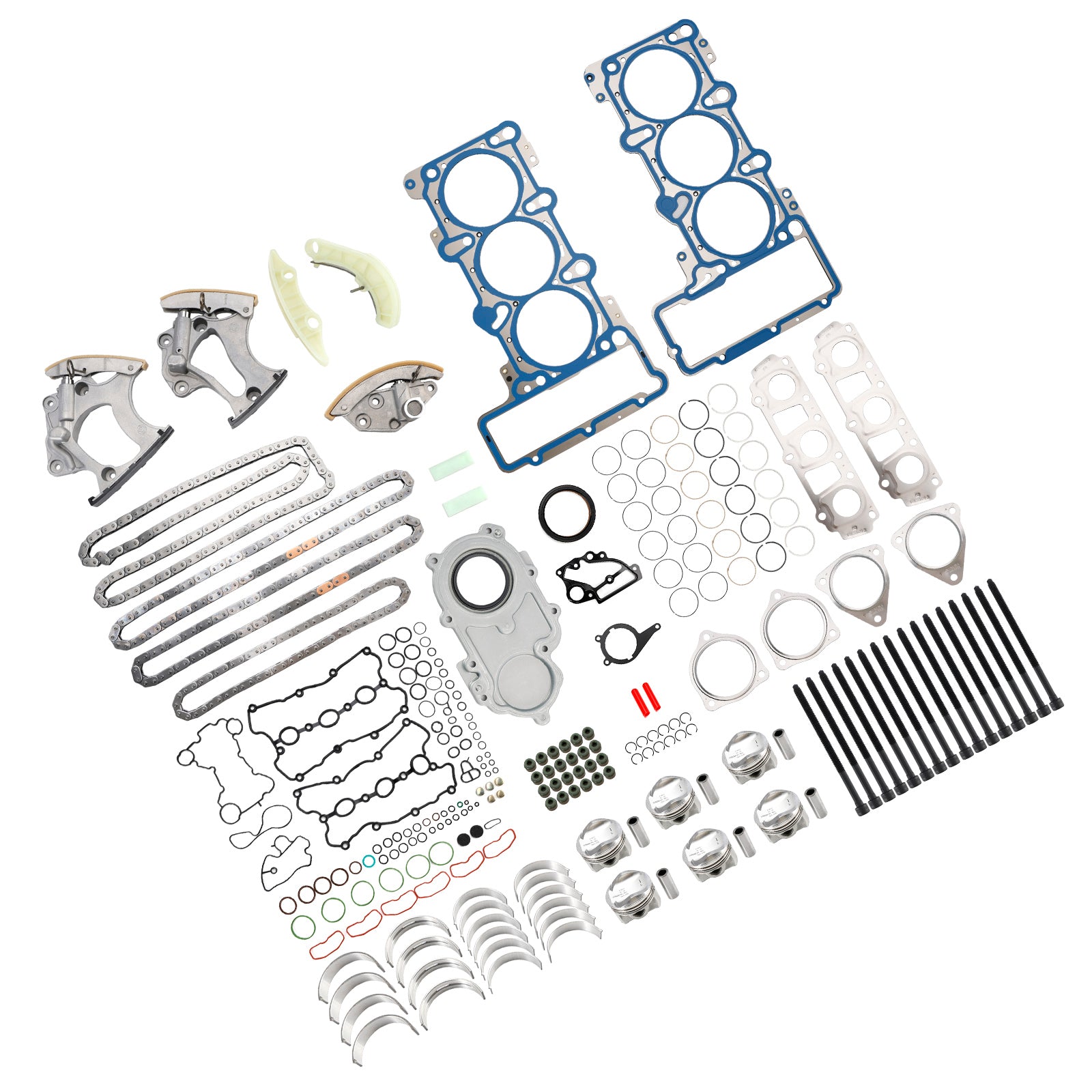 Reconstruction du moteur Audi A6 A7 CREC CRED CREH CREG 3.0T & Kit de distribution 06E103149AR