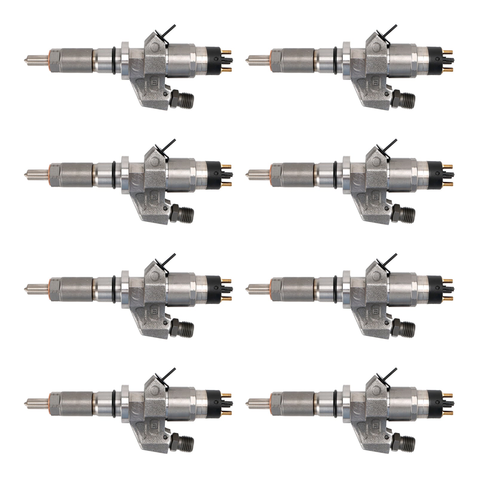 8PCS Fuel Injectors 0445120008 Fit Duramax Fit Chevy Silverado 2001-2004.5