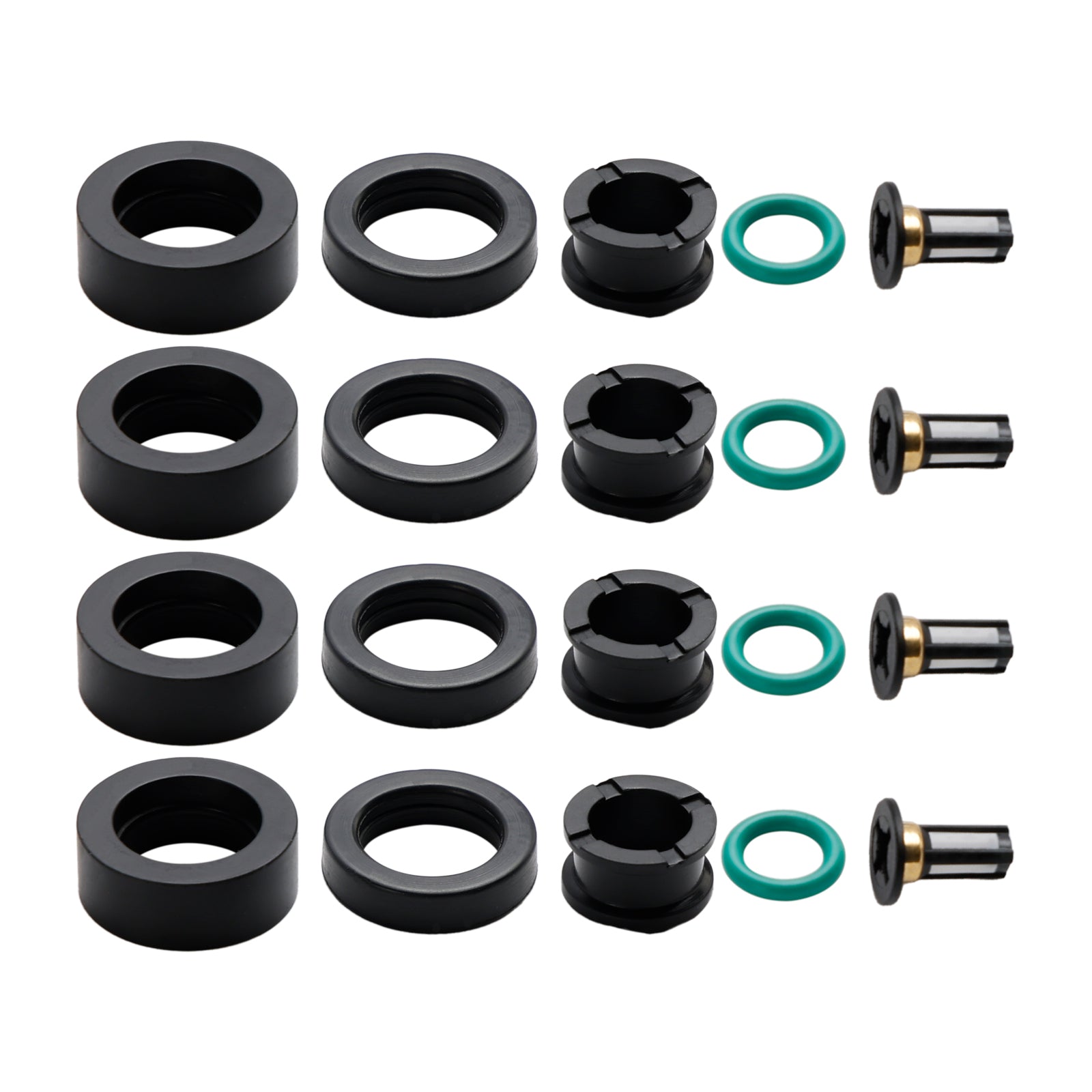 Fuel Injector Repair Kit O-Rings Seals Fit Honda Accord 1985-2002 Civic CRX