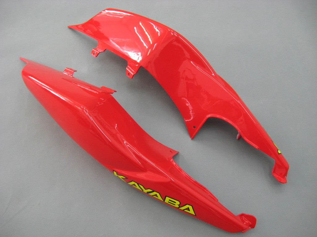 2007-2008 GSXR1000 Carénage de carrosserie rouge ABS Ensemble de plastiques moulés par injection générique