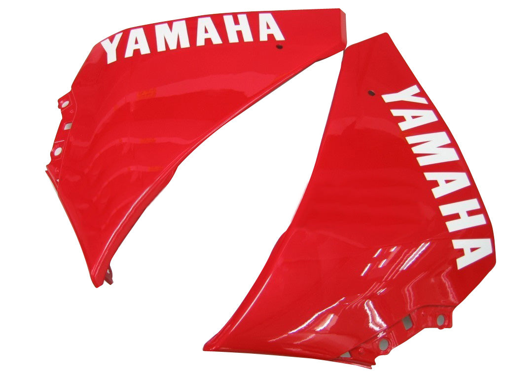 2009-2011 Yamaha YZF-R1 Carénages de course blanc rouge générique