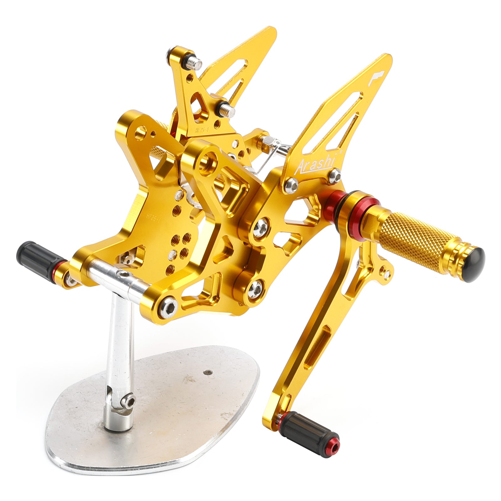 Repose-pieds arrière en aluminium CNC Kawasaki Ninja ZX6R ZX636 2021-2024