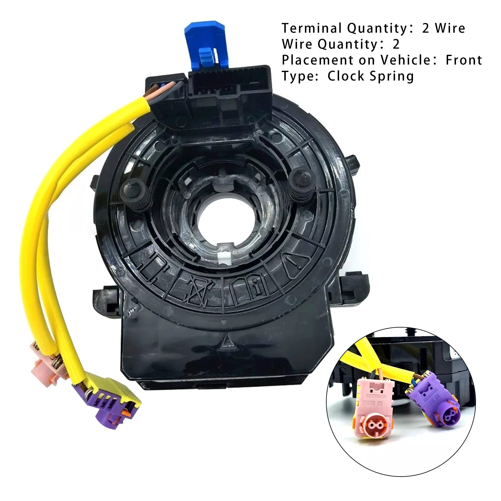 Clock Spring 93490-F2225 For Hyundai Elantra GT Accent Kona Electric 2018-2022