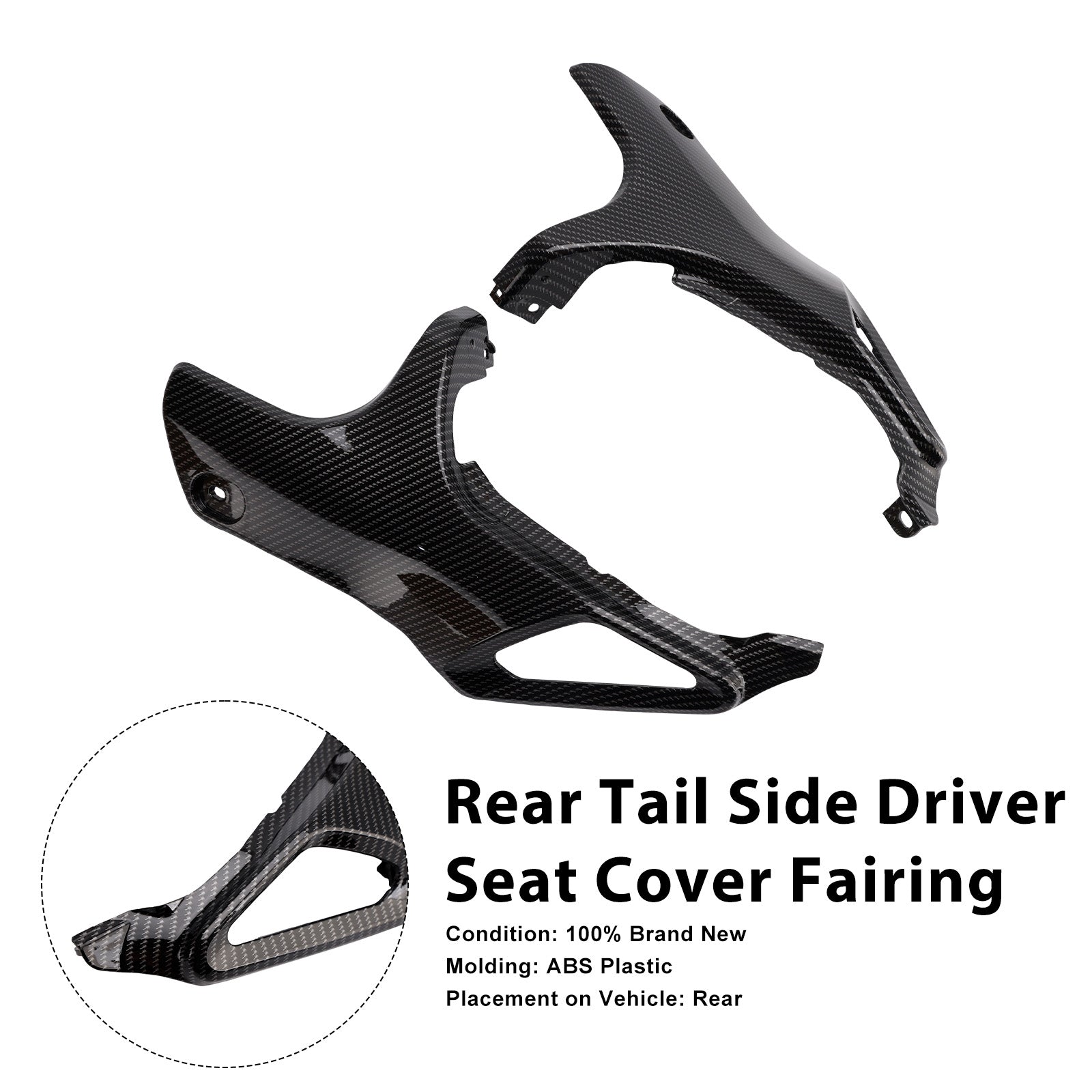 Side Seat Fairing Panel Cowl For Yamaha XSR900 2022-2026