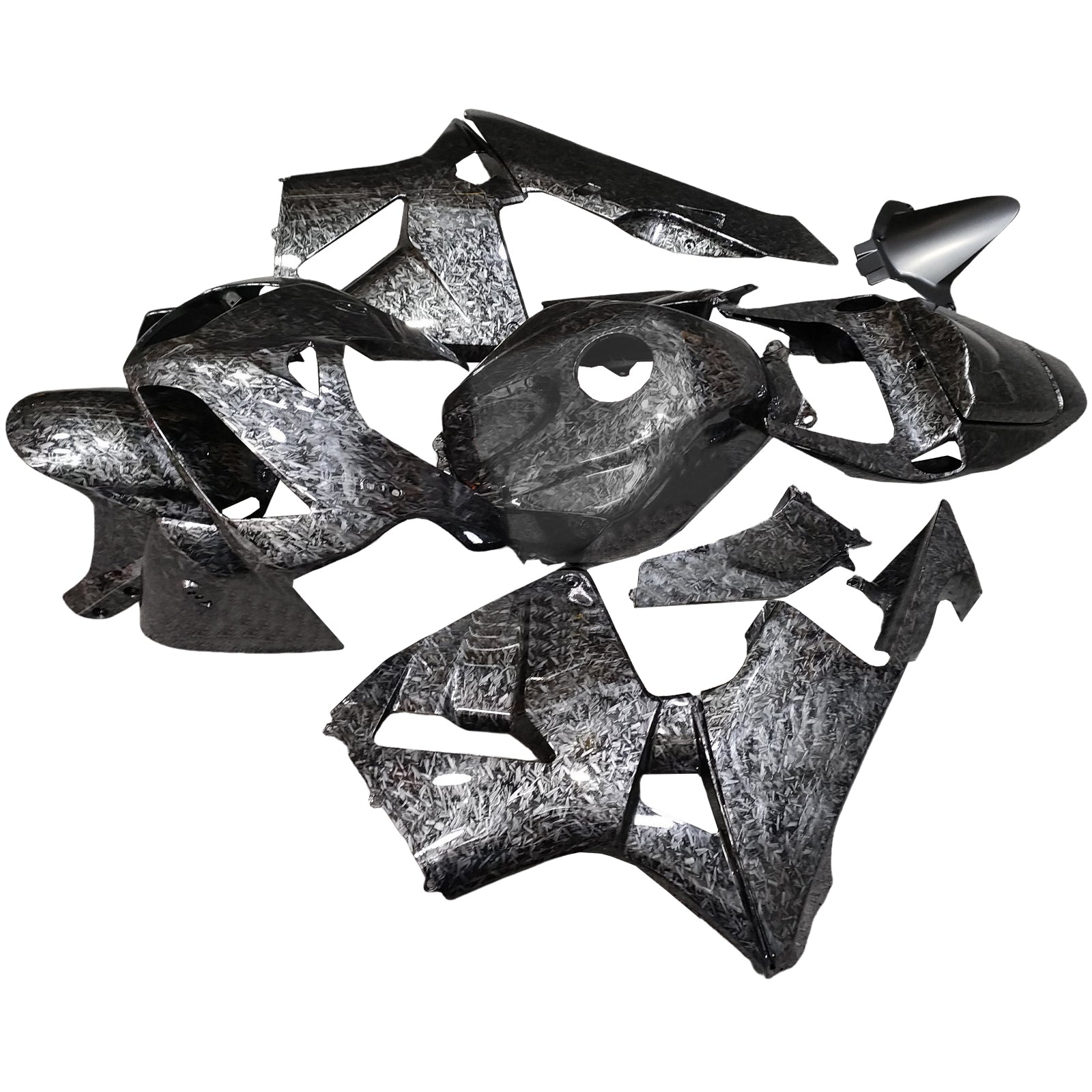 Injektionsmässa Kit Bodywork Plastic ABS för Honda CBR600RR 2005-2006 F5