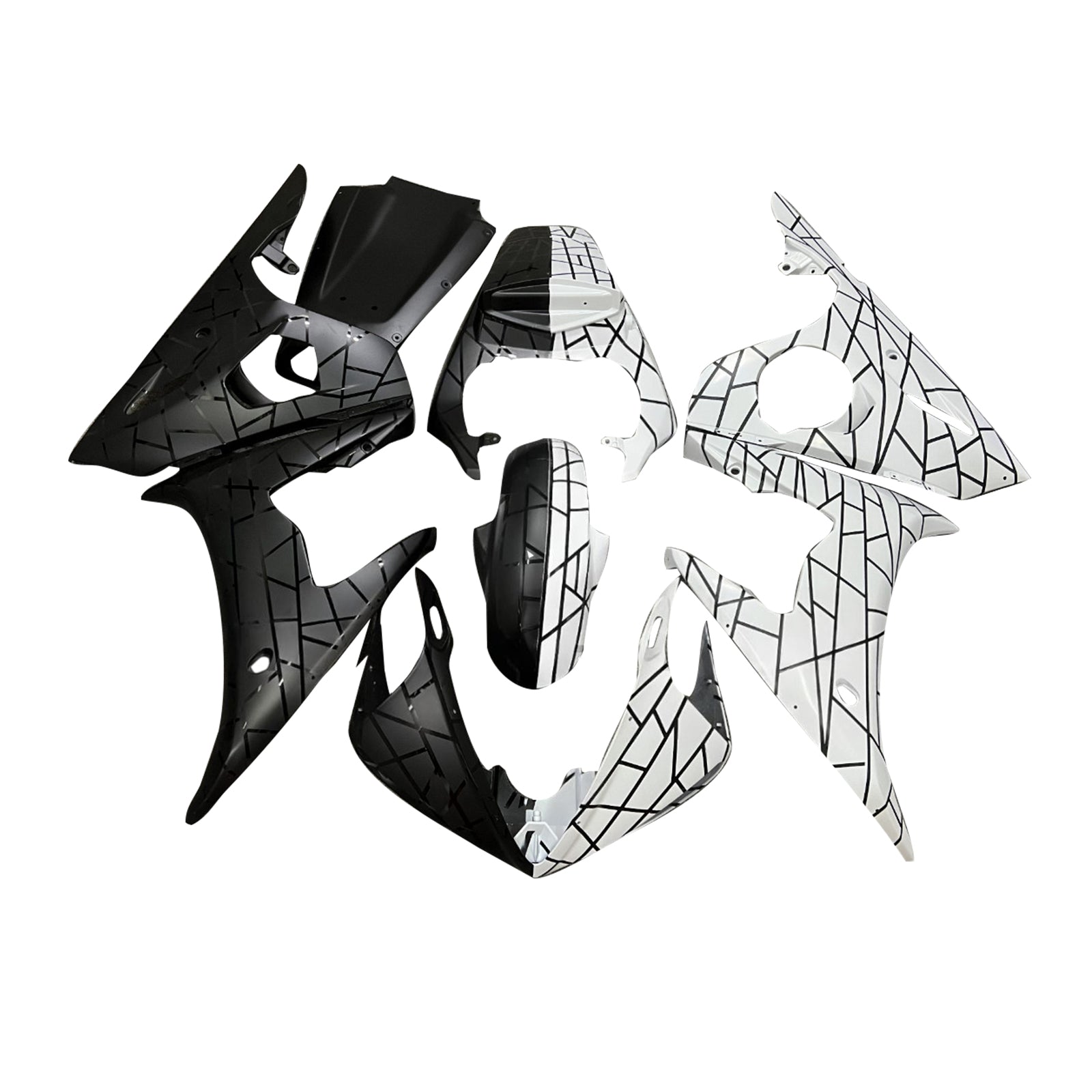 Kit Carenado Inyección Carrocería para Yamaha YZFR6 YZF-R6 2005