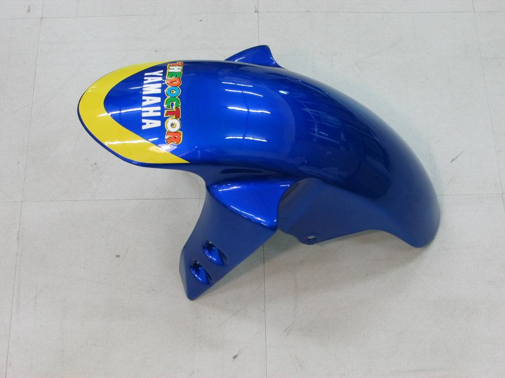 2002-2003 Yamaha YZF-R1 blauwe nr. 46 racestroomlijnkappen algemeen