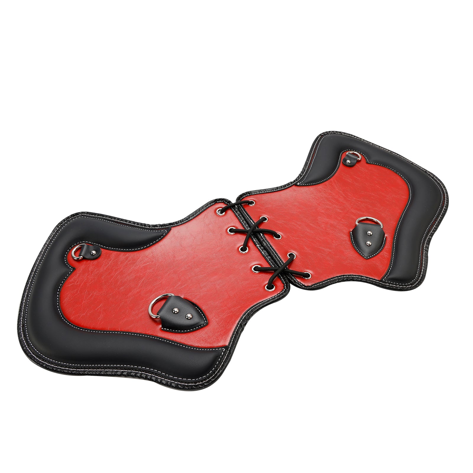 1985-2017 Touring-, Softail-, Dyna- of Sportster-fietsenpaar Cnc-hitteschildzadelbeschermer Zwartbruin