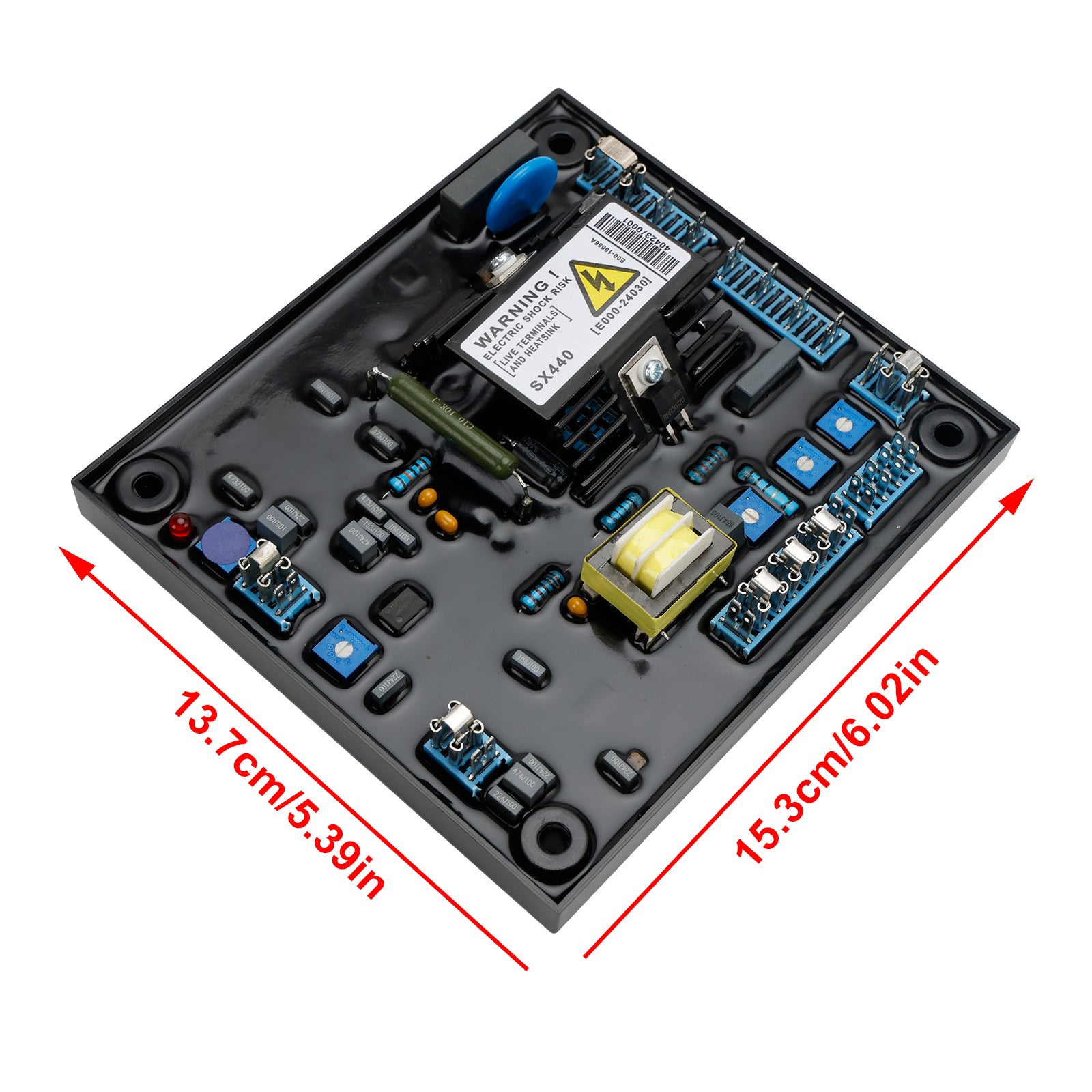 Automatisk spenningsregulator AVR SX440 kompatibel for generatordeler