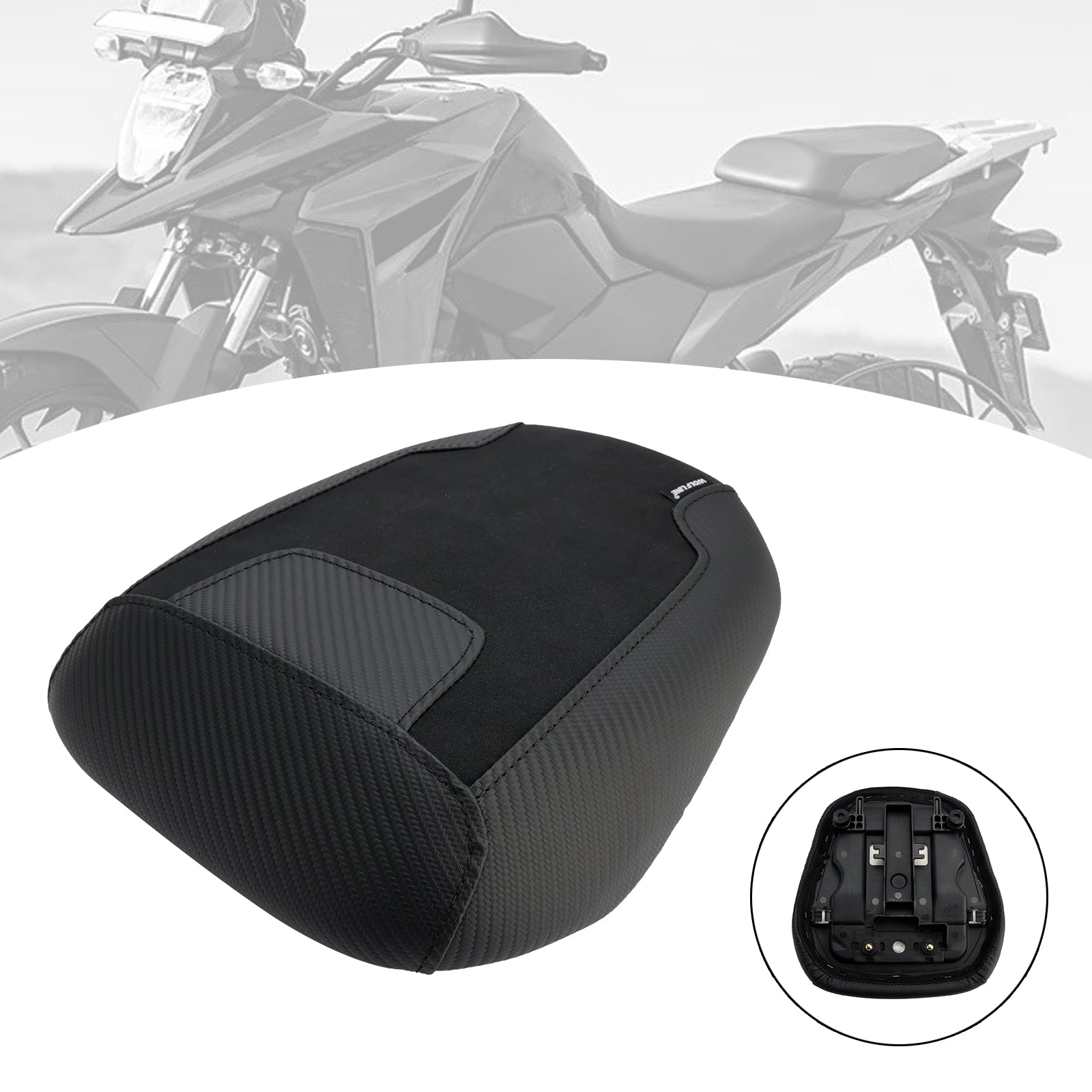 2024-2025 Suzuki V-Strom 250Sx Coussin de siège passager arrière plat