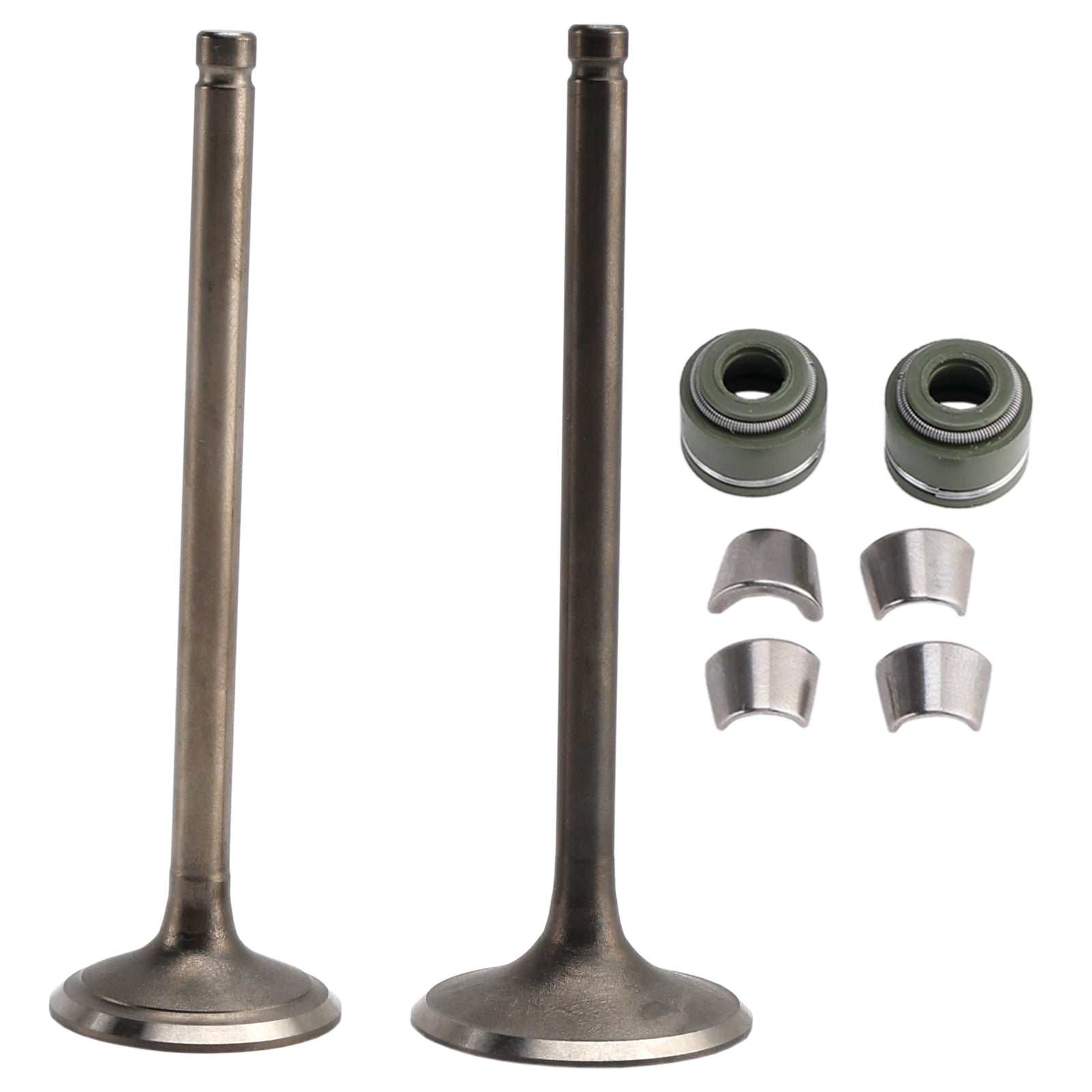 VALVE SET INLET & EXHAUST FOR CG200 GS200 DIRT BIKE POCKET BIKE ATV QUAD
