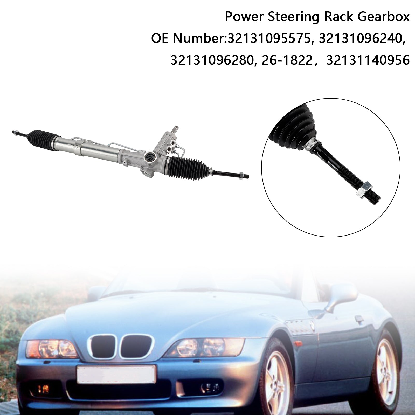 Servostyrväxellåda för BMW 3-serie E36 316 318 320 323 325 328 M3 32131140956 32131094927