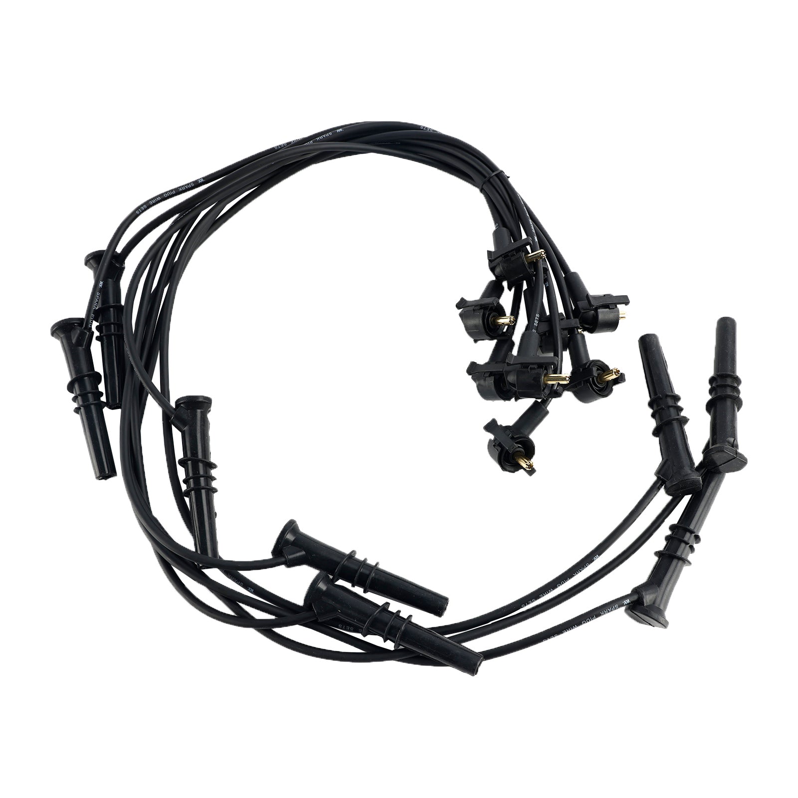 1997-1999 Ford Expedition V8 4.6L 2 Ignition Coil Pack 8 Spark Plugs and Wire Set FD487 SP432