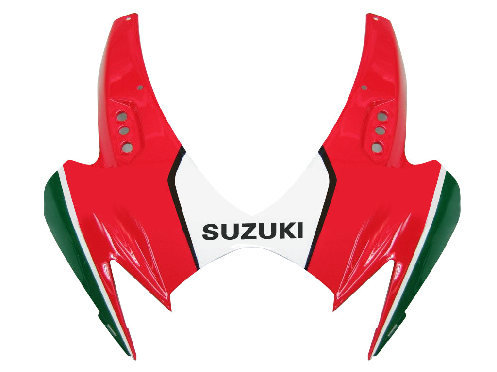 2006-2007 Suzuki GSXR 600 750 White Red Green Alitalia Racing Fairings Generic