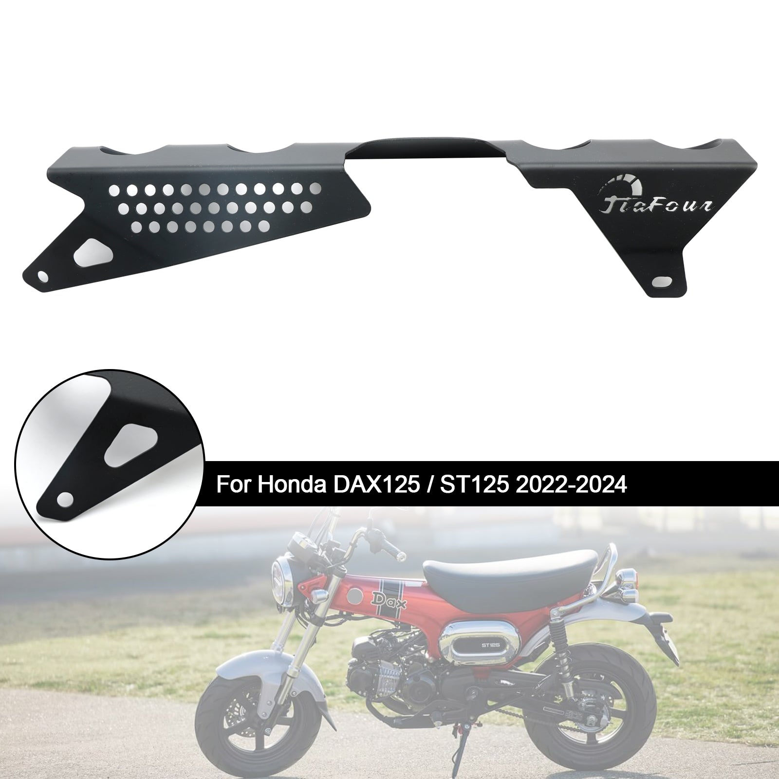 Tandwielkettingbeschermer Cover Protector voor Honda DAX 125 ST125 2022-2024