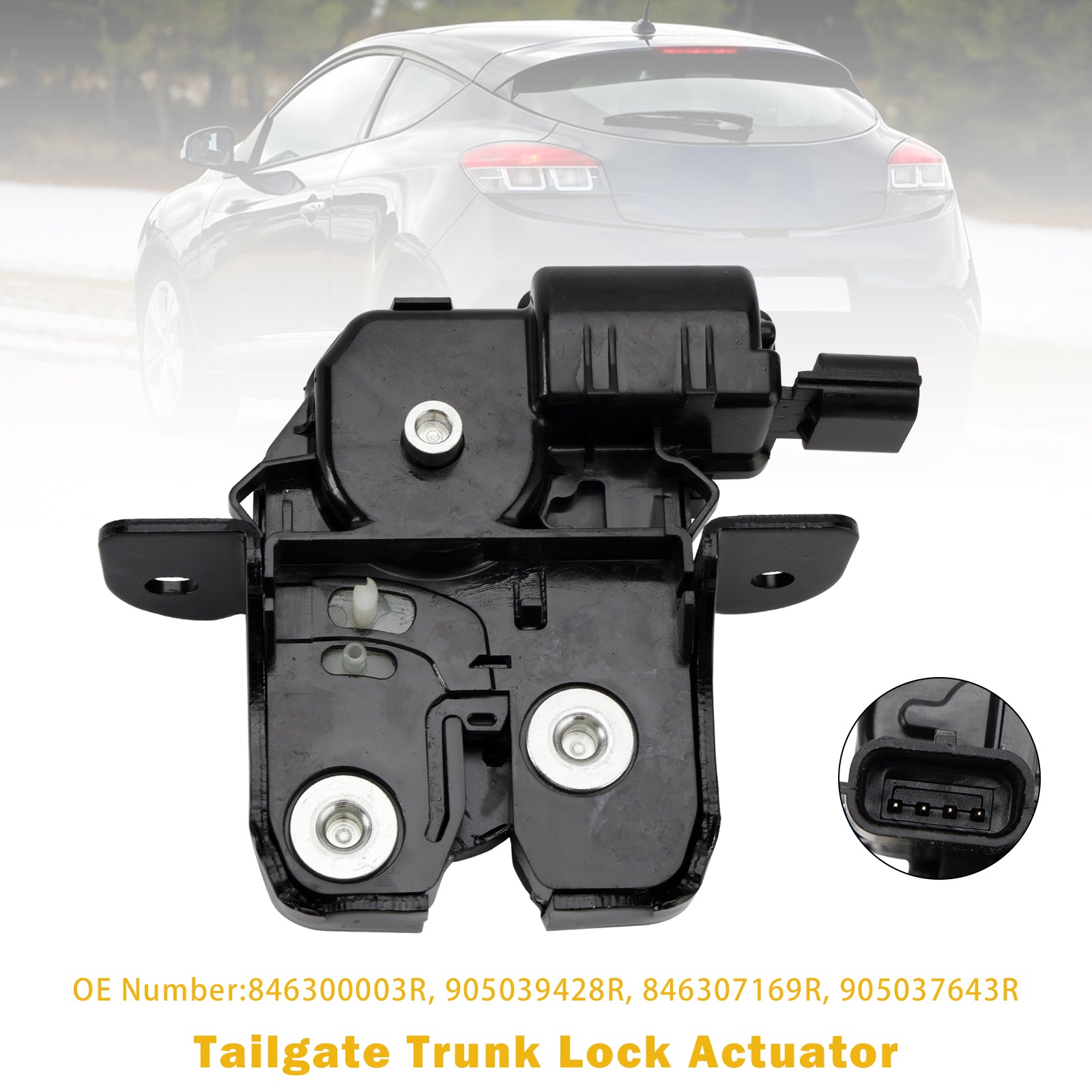 Tailgate Trunk Lock Actuator 905039428R For Renault Twingo II Megane III