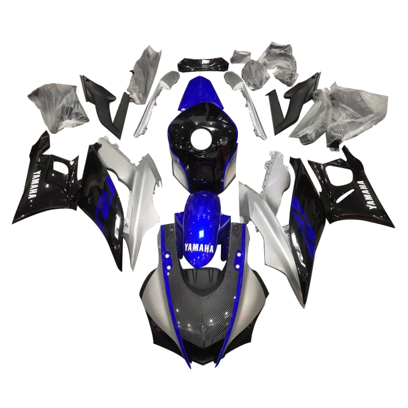 2022-2023 Yamaha YZF-R3 R25 Injection Fairing Kit Bodywork Plastic ABS