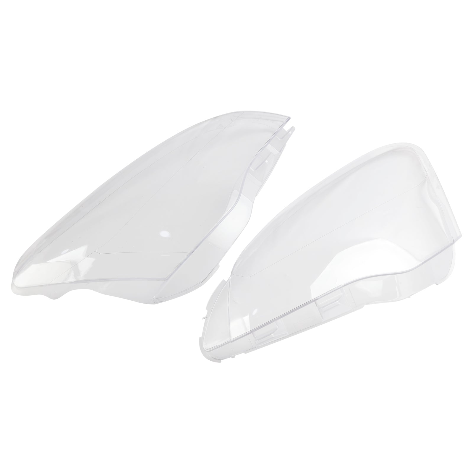 Left+Right Headlight Lens Cover For Citroen Berlingo Mk2 Van 3 Peugeot Partner