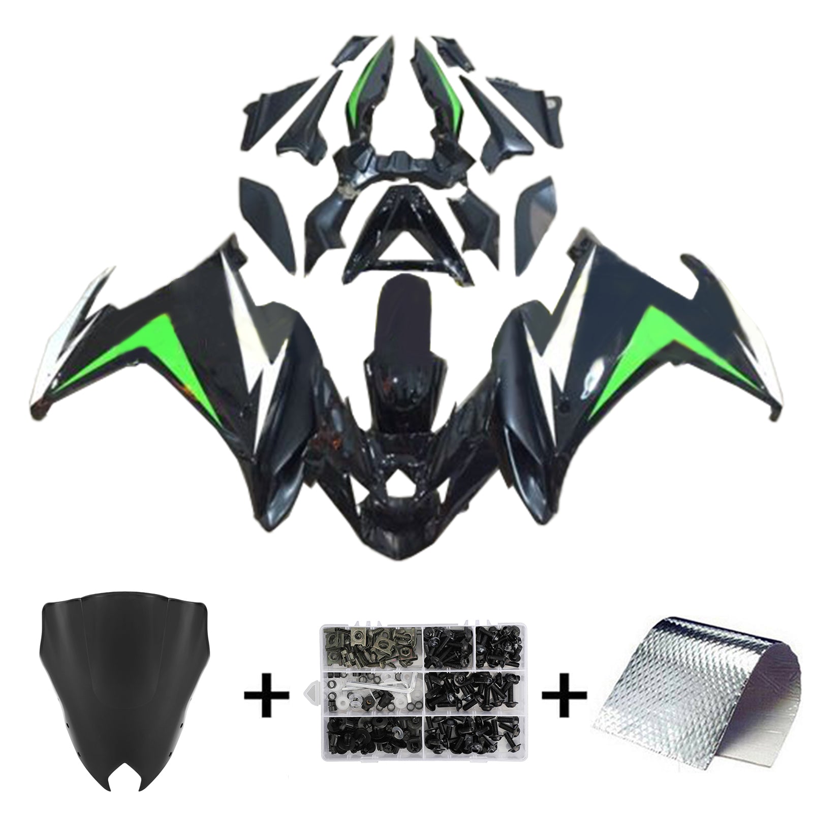 2009-2015 Yamaha FZ6R Injection Fairing Kit Bodywork Plastic ABS