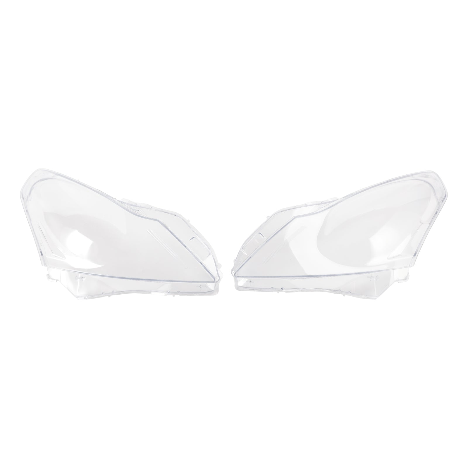 2010-2013 Infiniti G25 G37 Sedan 2pcs Headlight Lens Shell Cover Clear