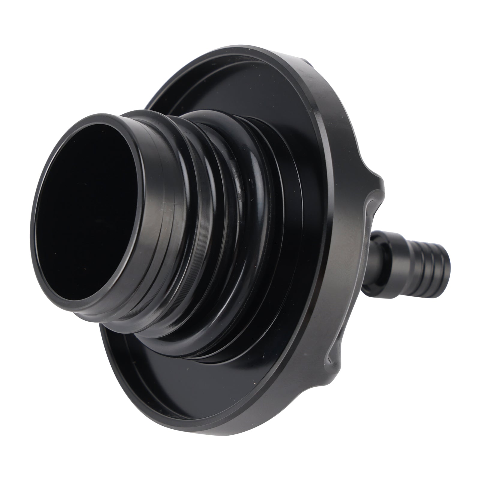 Aluminum Fuel Petrol Gas Cap with Vent Hose For Softail Low Rider S ST Touring