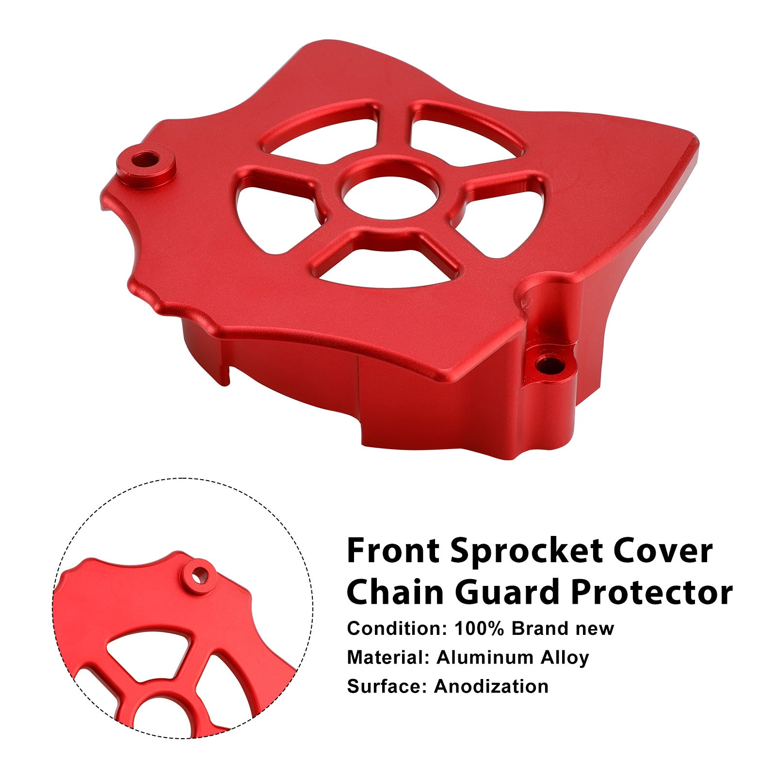 Front Sprocket Cover Chain Guard Protector For Honda XR650L 1993-2025