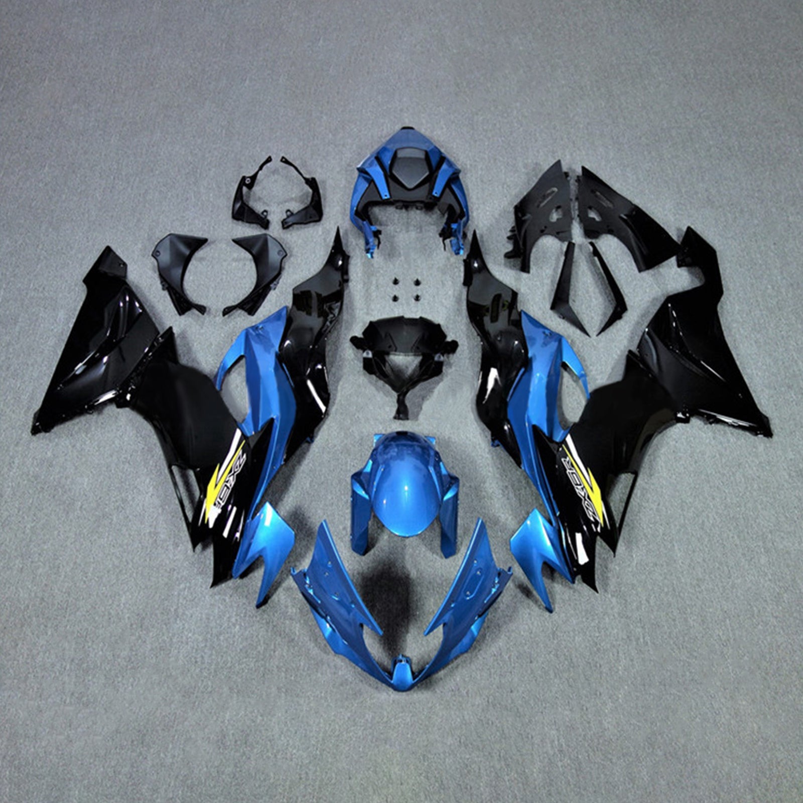 2019-2022 KAWASAKI ZX6R AMOTOPART INJECTION CAURING KIT BODLOO PLASTIQUE ABS PLAST # 107