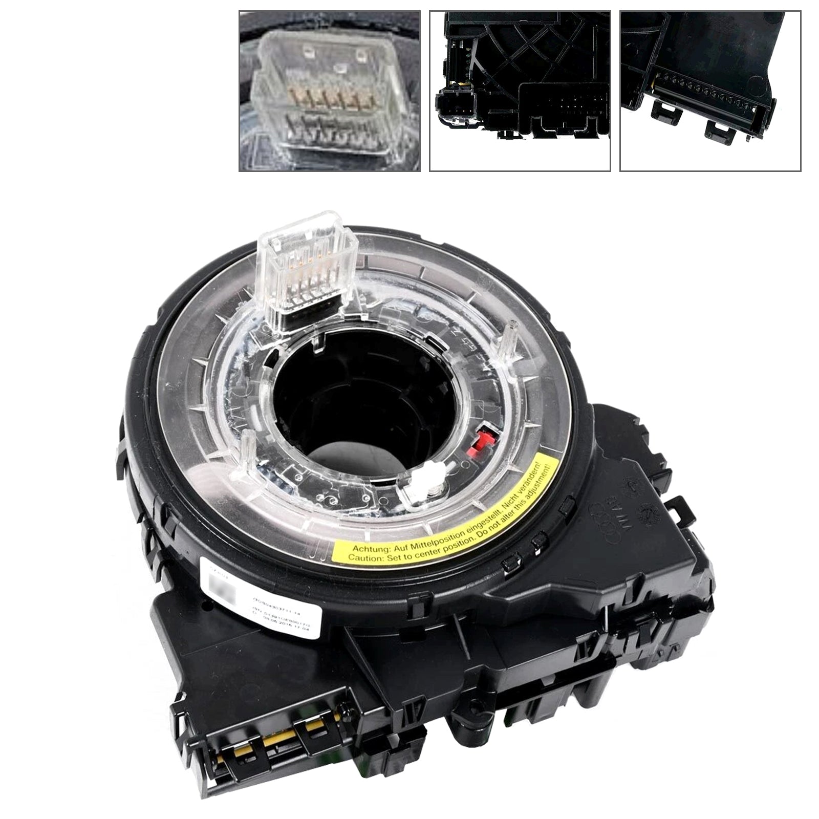 4H0953568K Assemblage du capteur d'angle de câble en spirale 8 broches pour Audi A6 4G 2012-2018