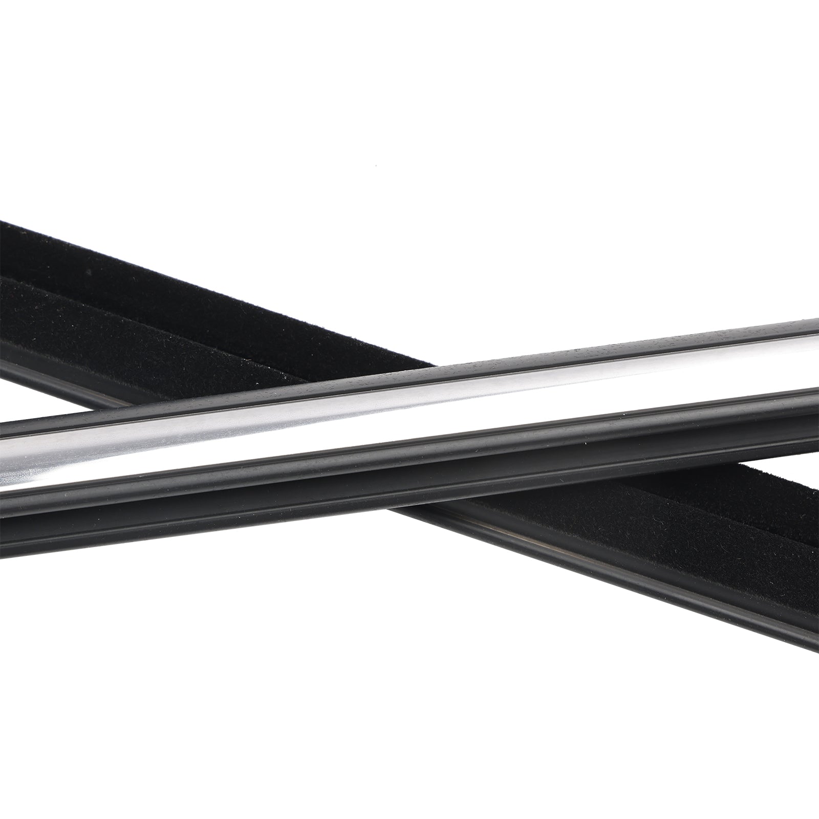 2009-2016 TOYOTA VENZA 4PCS CROMO EXTERIOR DO JANDA MOLIFICAÇÃO DE WEATHERSTRIP 757120T010