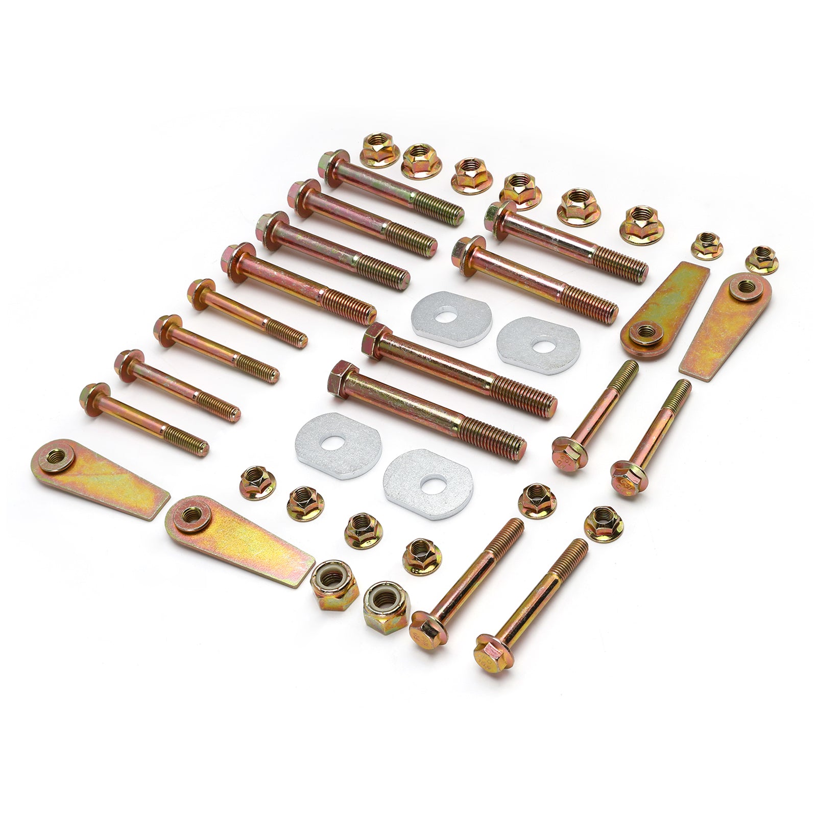 1997-2006 For Jeep Wrangler TJ Control Arm Front and Rear w/Cam Bolt Delete and Flag Nuts
